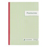 Cahier de facture Manifold Exacompta autocopiant A4 50 pages triple exemplaires