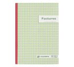 Cahier de facture Manifold Exacompta autocopiant A4 50 pages triple exemplaires