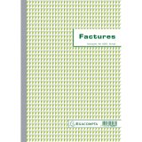 Cahier de facture Manifold Exacompta A4 50 pages autocopiant double exemplaires