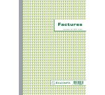 Cahier de facture Manifold Exacompta autocopiant A4 50 pages double exemplaires