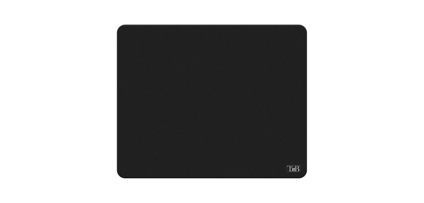 Tapis souris antimicrobien noir ultra fin