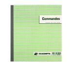 Cahier de commande Manifold Exacompta autocopiant 21 x 18 cm 50 pages double exemplaires