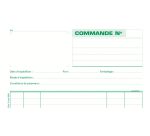 Cahier de commande Manifold Exacompta autocopiant 21 x 18 cm 50 pages double exemplaires