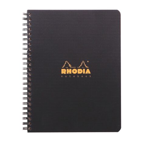 Notebook Rhodiactive A5 16 x 21 cm - checkered 5 x 5 - 160 pages