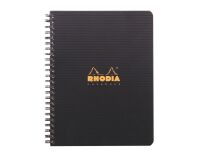 Notebook Rhodiactive A5 16 x 21 cm - checkered 5 x 5 - 160 pages