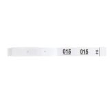 Carnet de 50 tickets vestiaire numérotés 3 volets
