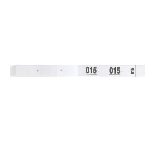 Carnet de 50 tickets vestiaire numérotés 3 volets
