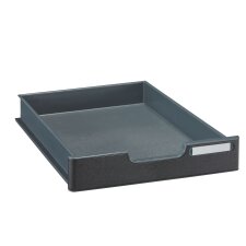 Cajón Altura 5,4 cm para Modulodoc Exacompta negro