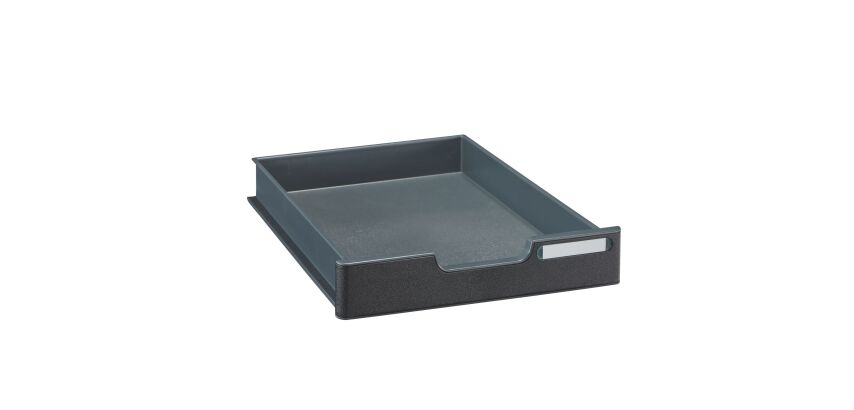 Lade H 5,4 cm voor Moduloc Exacompta - zwart