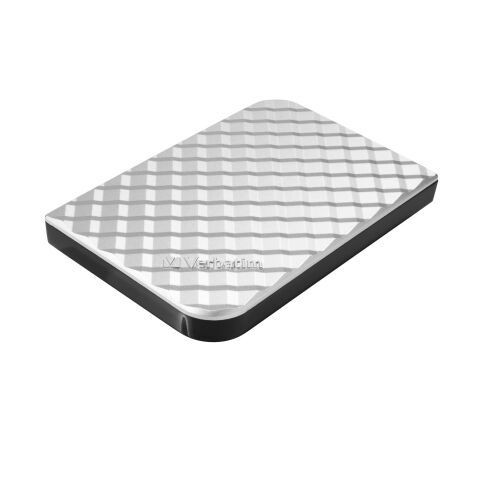 Disco duro Store'N'Go de 1 TB de Verbatim plata