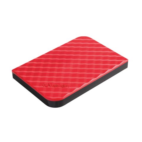 Disco duro Store'N'Go de 1 TB de Verbatim rojo