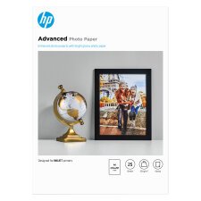 Papier photo glacé HP Advanced A4 250 g - 25 feuilles