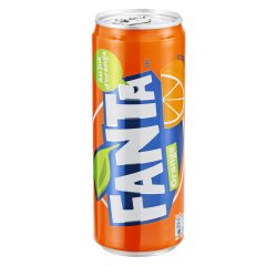 Fanta Naranja 33 cl - pack de 24 latas