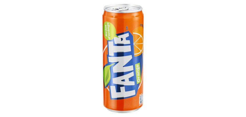 Fanta orange canette 33 cl - Carton de 24