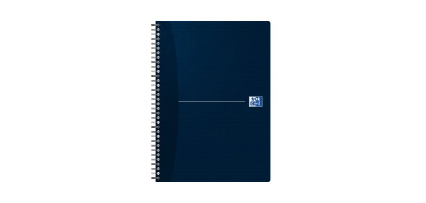 Cahier spirales Oxford Office A4 21 x 29,7 cm - ligné - 100 pages - couleurs assorties
