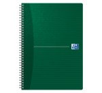 Cahier spirale Oxford Essentials A4 21 x 29,7 cm - grands carreaux 180 pages - couleurs assorties