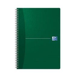 Cahier spirale Oxford Essentials A4 21 x 29,7 cm - ligné - 100 pages - couleurs assorties