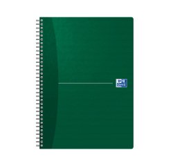 Cahier spirale Oxford Essentials A4 21 x 29,7 cm - ligné - 100 pages - couleurs assorties