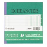 Registre piqûre échéancier 2 colonnes Exacompta 960