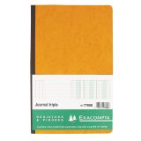 Registre standard journal 3 colonnes Exacompta 7780E, 19,5 x 32 cm 80 pages