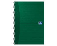 Cahier spirale Oxford Essentials A4 21 x 29,7 cm grands carreaux 100 pages - couleurs assorties