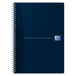 Cahier spirales Oxford Office A4 21 x 29,7 cm - grands carreaux - 100 pages - couleurs assorties