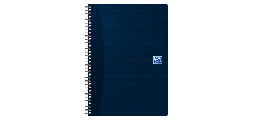 Cahier spirales Oxford Office A4 21 x 29,7 cm - grands carreaux - 100 pages - couleurs assorties