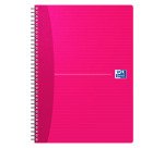 Cahier spirales Oxford Office A4 21 x 29,7 cm - grands carreaux - 100 pages - couleurs assorties