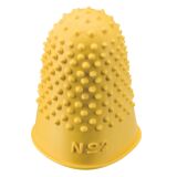 Thimble rubber 18 mm n° 2 yellow - Bag of 12