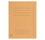 Chemise dossier 3 rabats Exacompta 24 x 32 cm - Paquet de 50