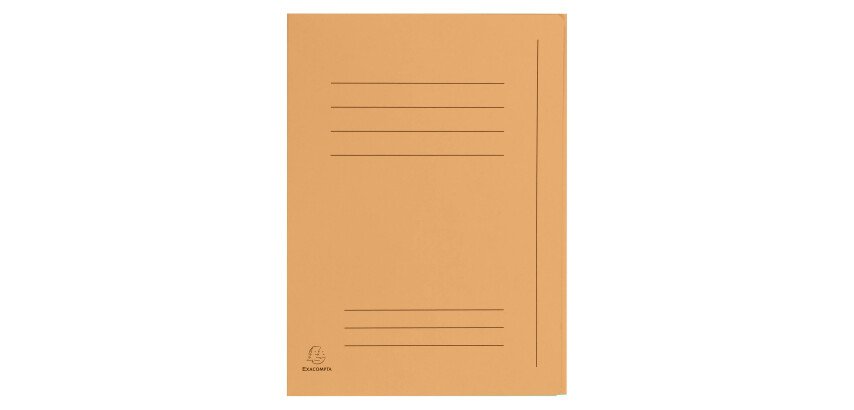 Chemise dossier 3 rabats Exacompta 24 x 32 cm - Paquet de 50