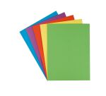Chemise coin papier double poches Exacompta A4 dossier 210 g couleurs assorties - Paquet de 25