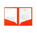 Chemise coin papier double poches Exacompta A4 dossier 210 g couleurs assorties - Paquet de 25