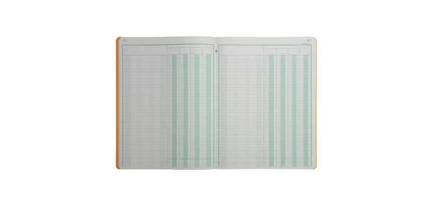 Registre 4 colonnes Exacompta 4040E - 25 x 32 cm 80 pages