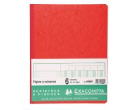 Register 6 kolommen 25 x 32 cm Exacompta 4060