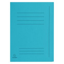 Pack of 50 folders 3 flaps without elastic