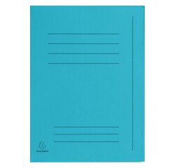 Chemise dossier 3 rabats Exacompta 24 x 32 cm - Paquet de 50