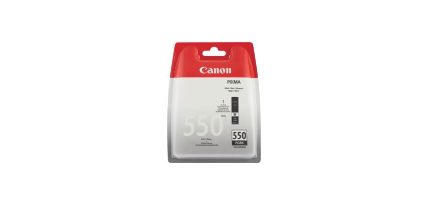 Cartouche Canon PGI-550PG noire pour imprimante jet d'encre