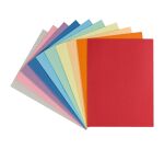 Chemise qualité supérieure 210 g Exacompta 24 x 32 cm couleur - Paquet de 100