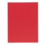 Standaard dossiermap 220 g Exacompta 24 x 32 cm rood - Pak van 100