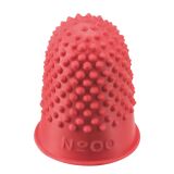 Thimble rubber 15 mm n° 00 red - Bag of 12