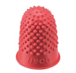Dedales de Goma 15mm No 00 rojo Pack de 12