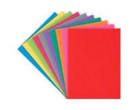 Subcarpetas papel A4 80 g colores vivos surtidos Bruneau Paquete 30