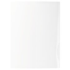 File folder with 2 flaps Chromolux 24 x 32 cm white