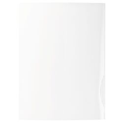 File folder with 2 flaps Chromolux 24 x 32 cm white