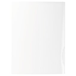 File folder with 2 flaps Chromolux 24 x 32 cm white