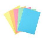 Subcarpetas de cartulina 1 solapa 210 g A4 colores pastel Exacompta Paquete de 50