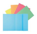 Subcarpetas de cartulina 1 solapa 210 g A4 colores pastel Exacompta Paquete de 50