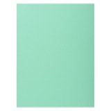 Chemise dossier 1 rabat latéral Rainex 24 x 32 cm verte - Paquet de 50