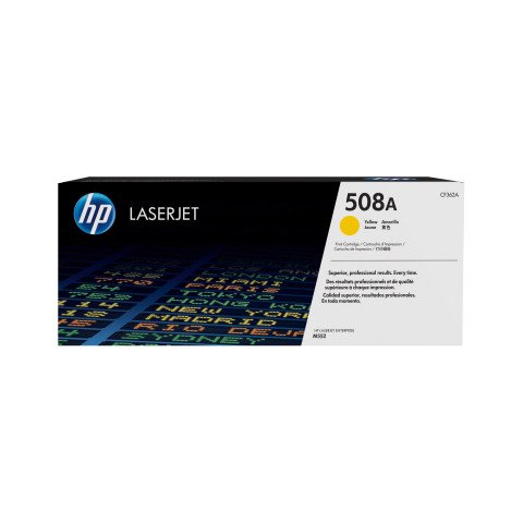 HP 508A TÓNER CF362A 5000 PÁGINAS AMARILLO